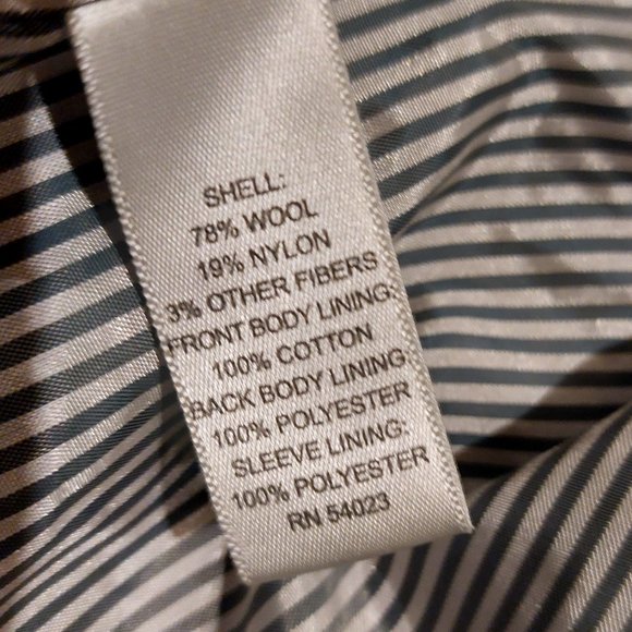 Banana Republic Men's Overcoat L - Picture 4 of 5